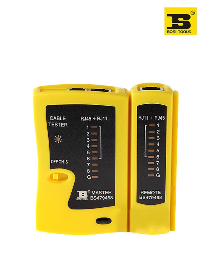 BOSI BS479468 Network Cable Tester - RJ11/RJ45